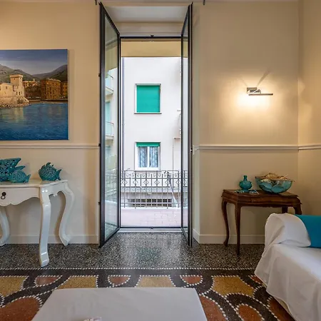Castello View - Ampio Nel Centro A Due Passi Dal Mare ראפאלו
